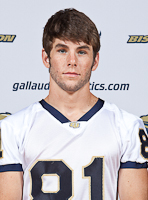 Gallaudet receives first-ever honoree on D3football.com Team of the Week