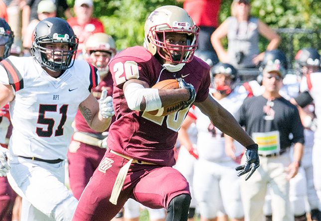 Football: Norwich Toppled By RPI In Season-Opener, 31-17